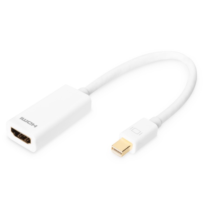 CAVO ADATTATORE MINI DISPLAYPORT MASCHIO - HDMI FEMMINA DIGITUS