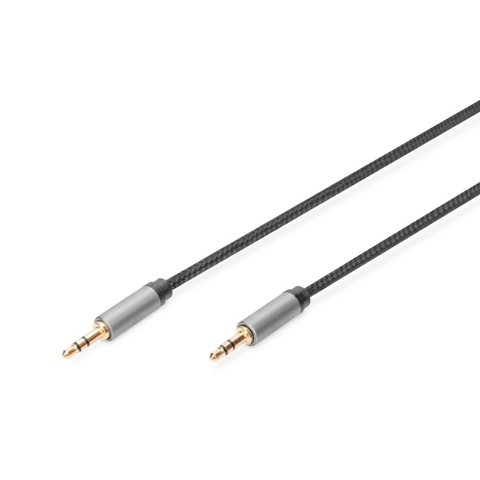 DIGITUS Cavo di collegamento audio, da jack 3,5 mm a jack 3,5 mm mt 3