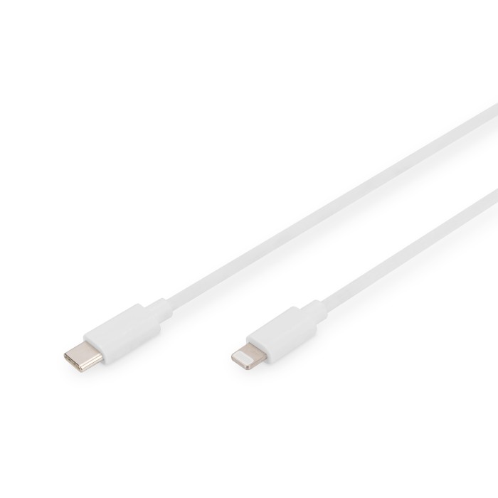 DIGITUS Cavo dati/di ricarica, Lightning-USB-C?, MFI, 2m