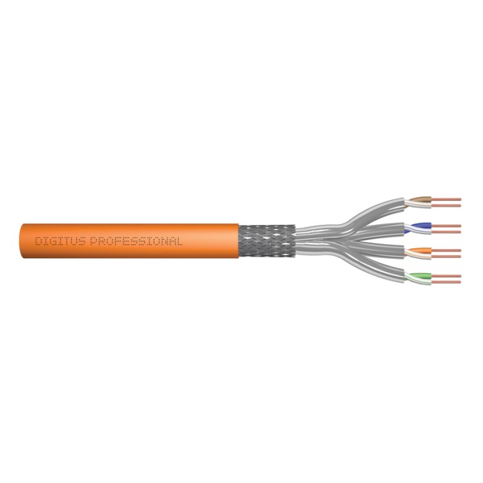 DIGITUS PROFESSIONAL CAVO DI INSTALLAZIONE CAT 7 S-FTP, AWG 23/1 CPR DCA MATASSA MT 500