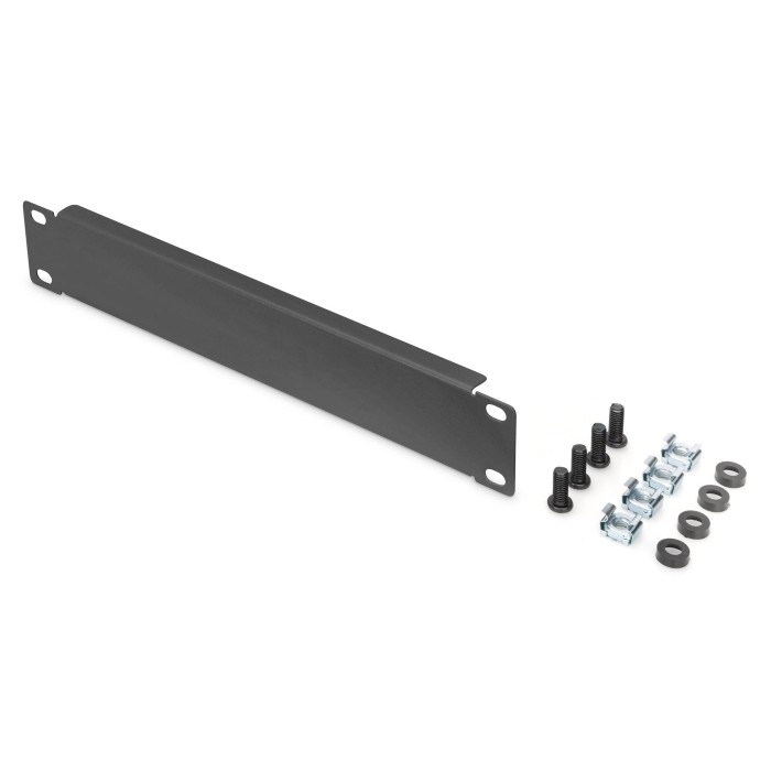 PANNELLO CIECO 1 UNITA' PER ARMADI RACK 10' NERO DIGITUS
