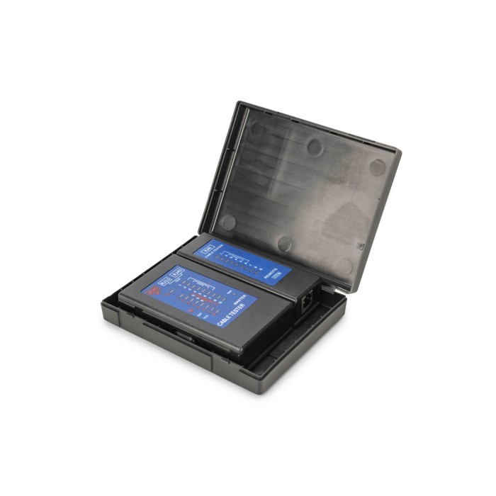 DIGITUS Tester per cavi, rete, RJ45, Tester su un solo lato