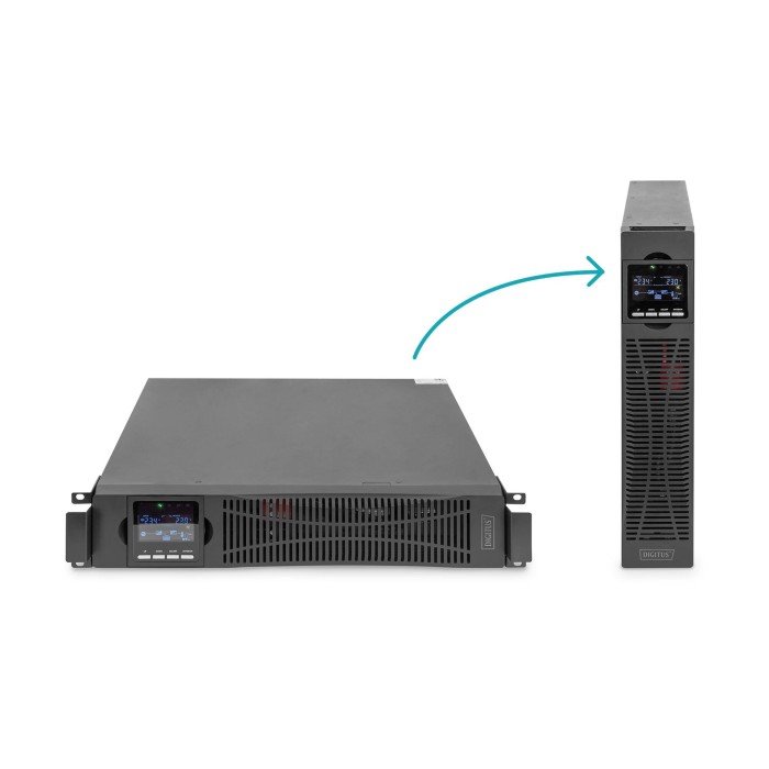 DIGITUS Sistema UPS OnLine, 3000 kVA/ 3000 kW