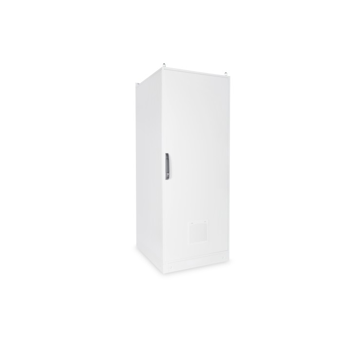 ARMADIO 42 UNIT? 19' PER RETI MISURE (A)2100 X (L)800 X (P)1000 MM. COLORE GRIGIO CHIARO DA ESTERNO IP55