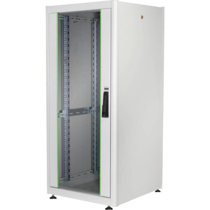 ARMADIO 22 UNIT? 19' PER RETI MISURE (A)1121 X (L)600 X (P)600 MM. COLORE GRIGIO CHIARO