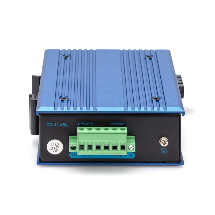 DIGITUS Convertitore multimediale industriale DIGITUS Gigabit RJ45, SC 0,5 km