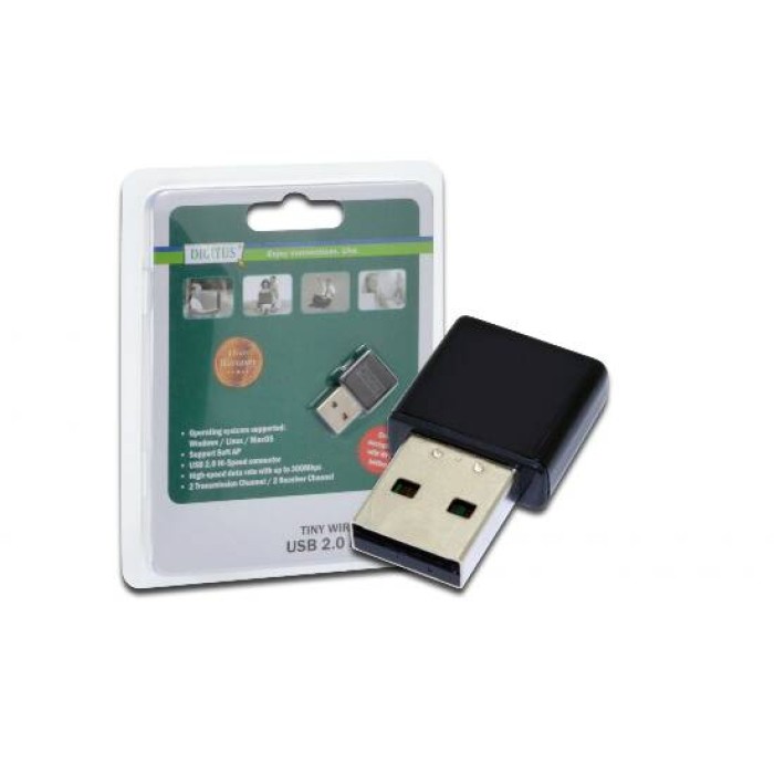 MICRO ADATTATORE USB 2.0 WIRELESS 300MBPS