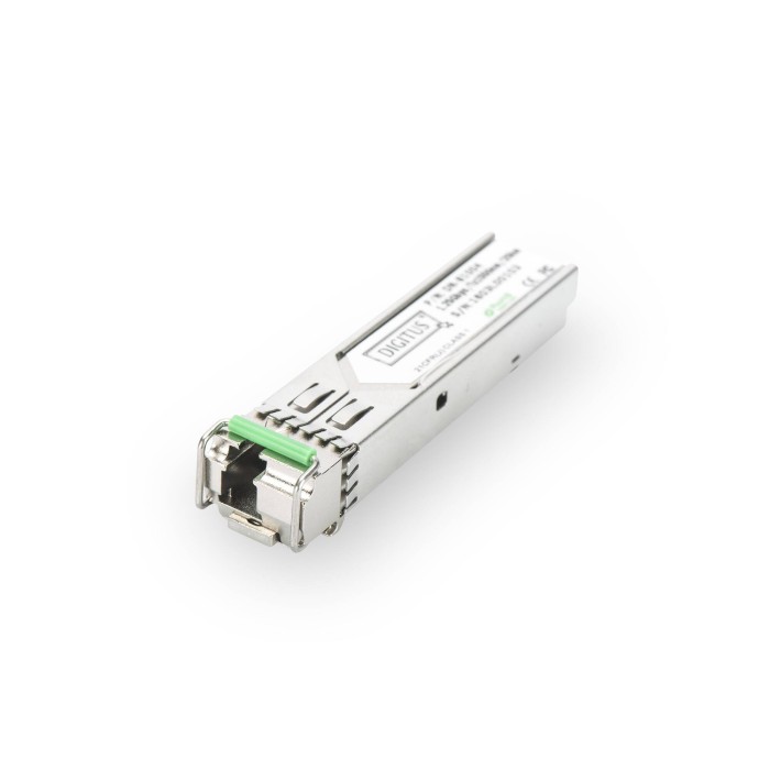 DIGITUS Modulo GBIC (SFP) con compatibilità HP, 1,25 Gb/s, 20 km, dotato di funzione DDM