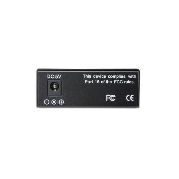 CONVERTITORE 10/100  MEDIA CONVERTER RJ45 - FIBRA OTTICA SC BIDIREZIONALE FX (Tx1550nm / Rx1310nm)