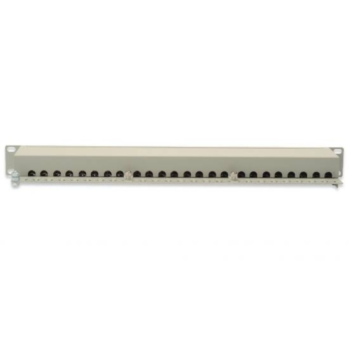 PANNELLO PATCH 19' SCHERMATO 24 PORTE 8 POLI RJ45 PER RETI CATEGORIA 6 - 1 UNITA'