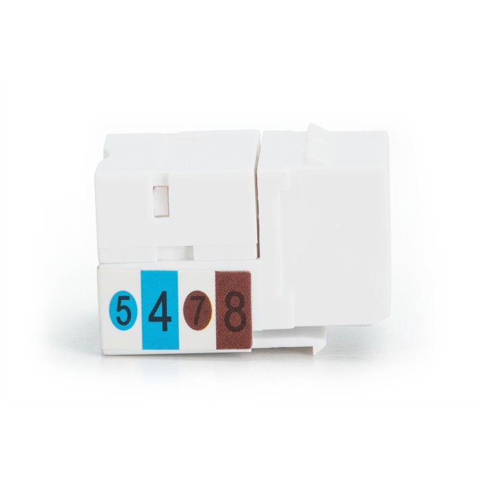 DIGITUS Modulo Keystone classe E, CAT 6, non schermato bianco
