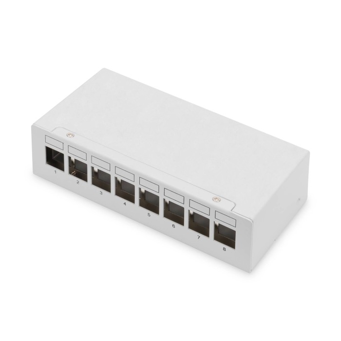 DIGITUS Pannello Patch modulare per desktop,vuoto schermato 8-porte