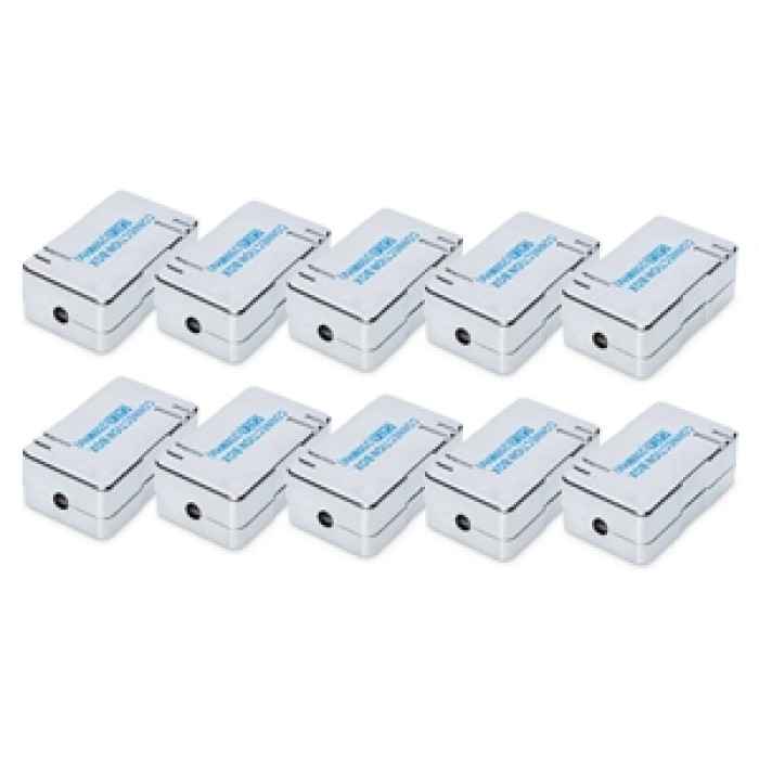 Modulo di collegamento CAT 6 per cavo con doppini - 10 pezzi