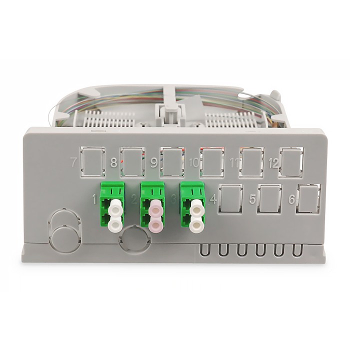 Ftth Home Distribution Unit, 3 x LC/APC duplex