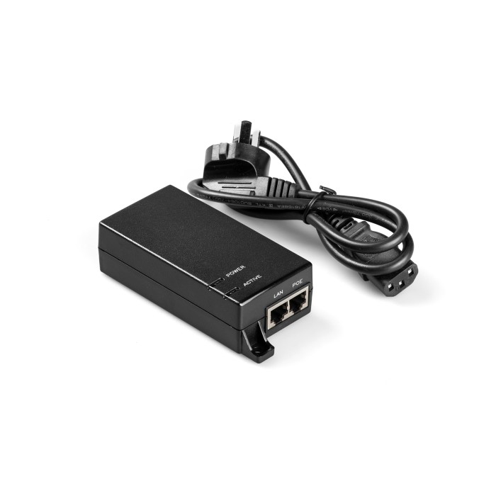INIETTORE POE 802.3af USCITA MAX 48V 15,4W