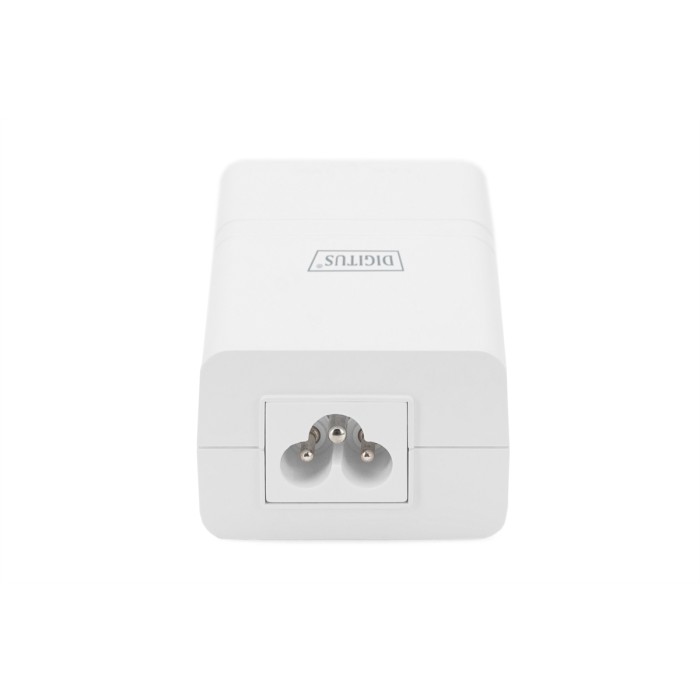 Iniettore Gigabit Ethernet PoE++ 802.3at, 30 W piccolo alloggiamento, bianco