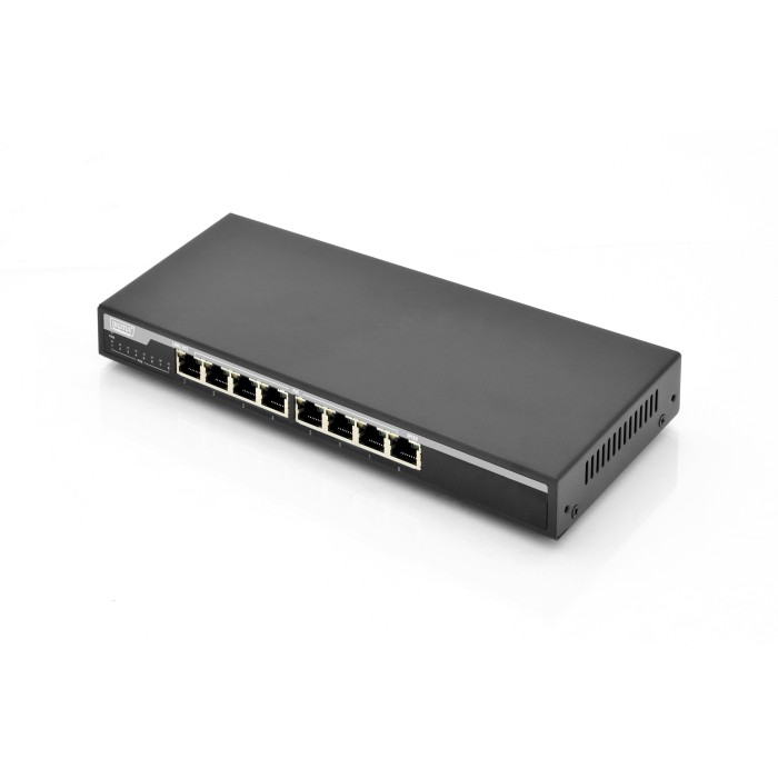 SWITCH RETE POE 8 PORTE 10/100/1000 GIGABIT DIGITUS