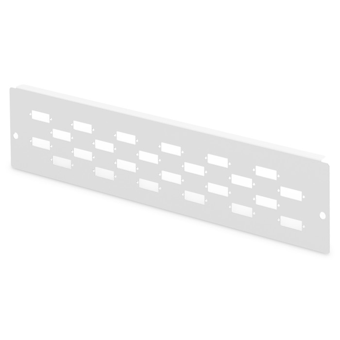 PIASTRA ADATTATORE PER DN-96800L-2, GRIGIO (RAL 7035) 24 SC-DX, LC-QD