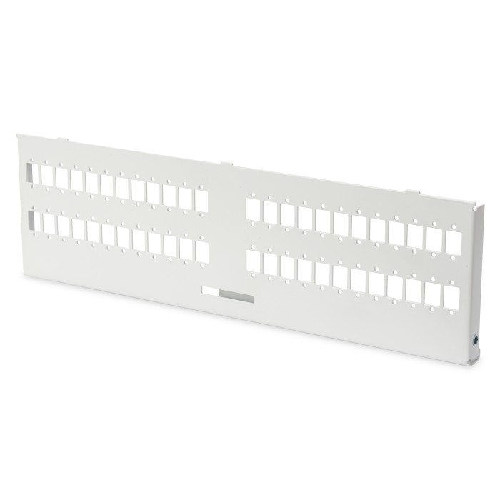 PIASTRA ADATTATORE PER DN96800L PER 48 LC DUPLEX, E2000 SIMPLEX, SC DUPLEX