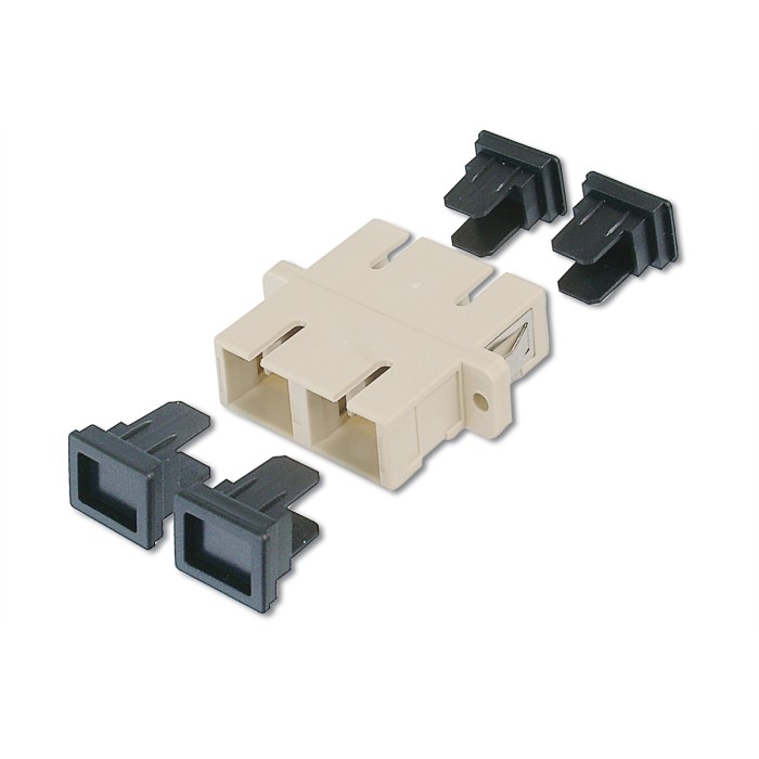 DIGITUS Accoppiamento in fibra ottica, duplex, da SC a SC, MM OM2