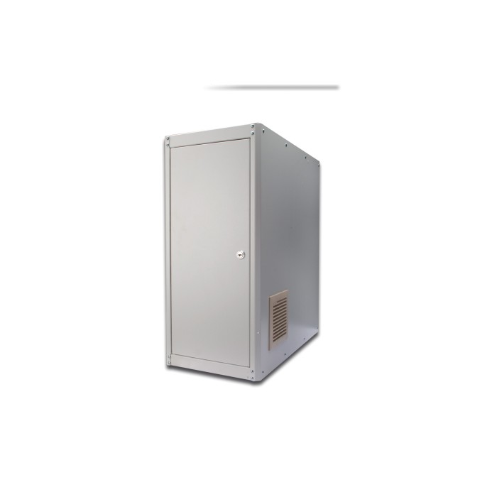 BOX VENTILATO PER SERVER E COMPUTER COLORE GRIGIO CHIARO