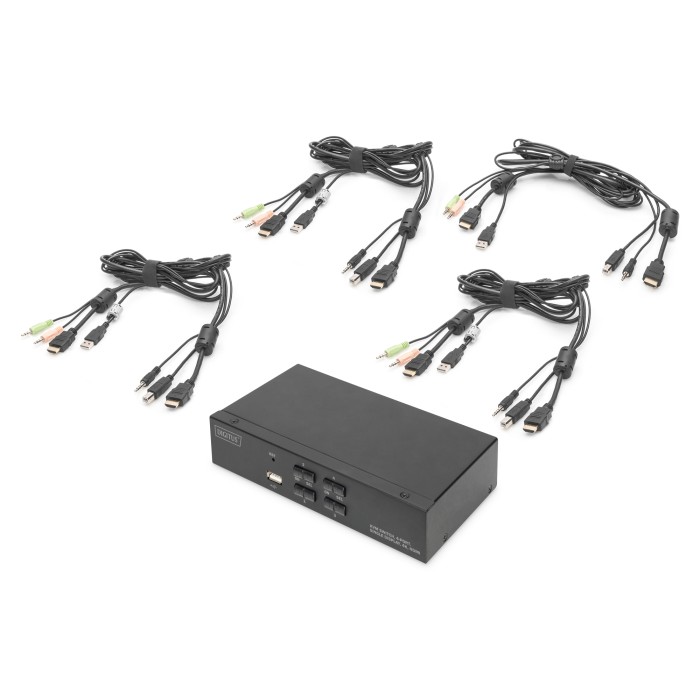SWITCH KVM 4 PORTE 4K, 1 SCHERMO HDMI ?  USB