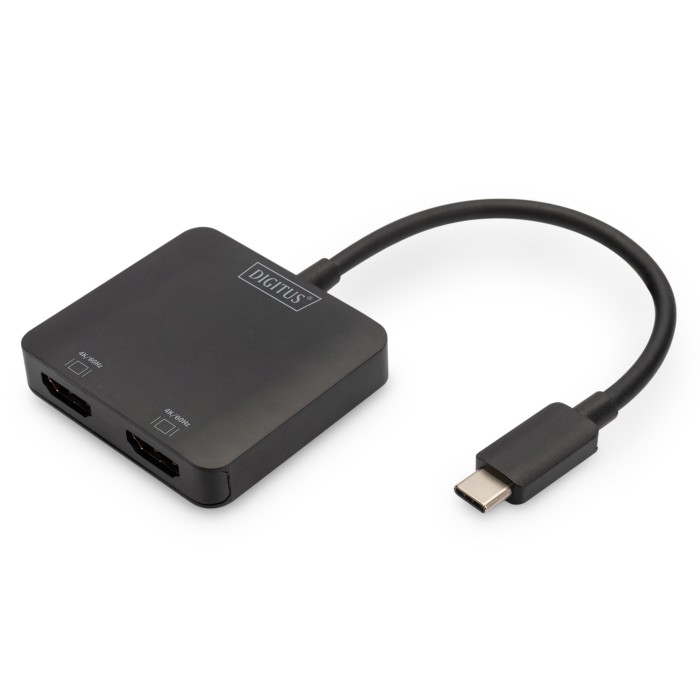 DIGITUS Hub video MST a 2 porte (USB-C? -> 2 HDMI)