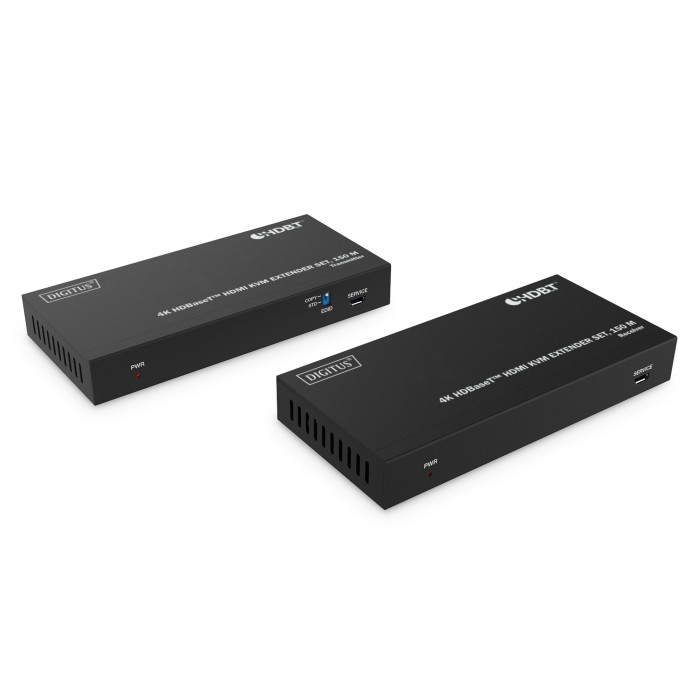 DIGITUS Set extender 4K HDBaseT? HDMI KVM, 150 m