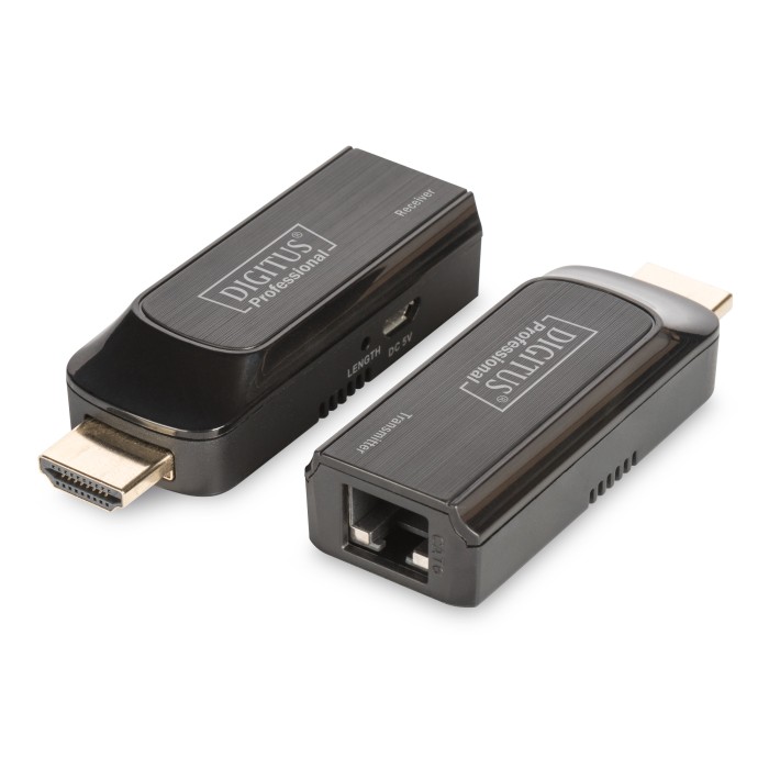 ESTENSORE DI LINEA HDMI CON CAVO DI RETE MT 50 DIGITUS