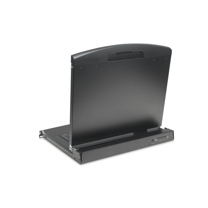 Console KVM modulare HD LCD con TFT da 19', connessione KVM VGA a 1 porta, touchpad, layout tastiera italiana