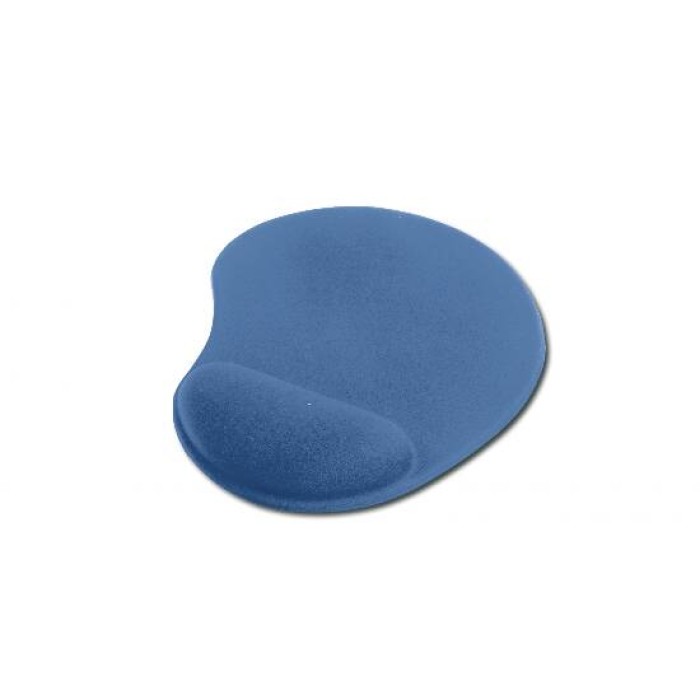 TAPPETINO PER MOUSE COLORE BLU CON POGGIAPOLSI IN GEL