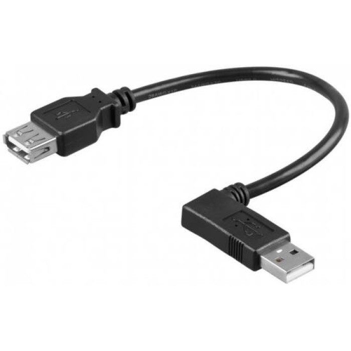 CAVO CM 30 USB 2.0 MASCHIO 90?/FEMMINA