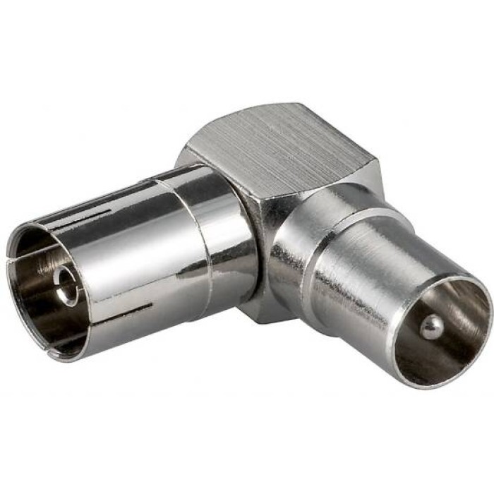 ADATTATORE IEC COASSIALE MASCHIO/FEMMINA 90?