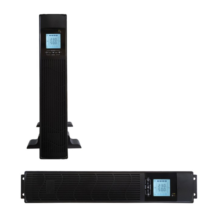 GRUPPO DI CONTINUITA' ONLINE A DOPPIA CONVERSIONE PER RACK 1000VA 900W