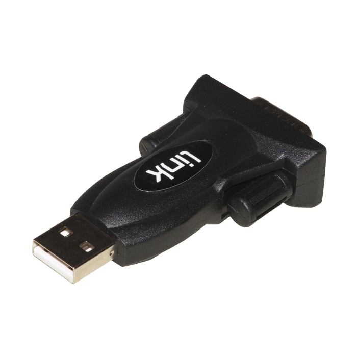 ADATTATORE DA PC USB 2.0 A PORTA SERIALE RS232 9 PIN MASCHIO CON CAVO CM 80