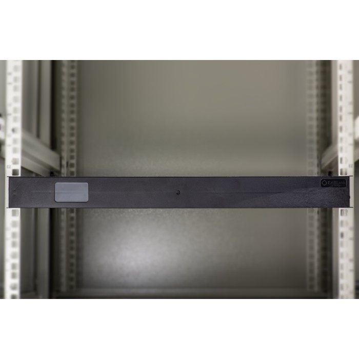 COPERTURA 19' PER ARMADI RACK 6U NERO CON PARTI 1U STACCABILI INSTALLAZIONE CON CLIP