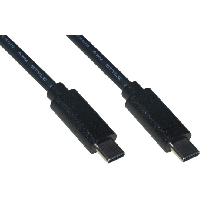 CAVO USB-C? 3.2 GEN 2X2 MASCHIO/MASCHIO 20 GBPS 100W (20V/5A) CON CHIP MT 1