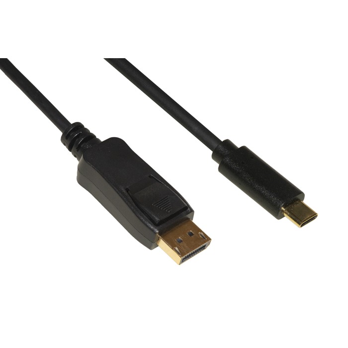 CAVO USC-C? MASCHIO - DISPLAYPORT  1.2 MASCHIO CON HDCP 2.2 4K60HZ MT 1,80