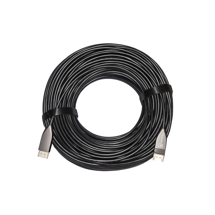 CAVO VIDEO AOC FIBRA OTTICA COLLEGAMENTO DISPLAYPORT 1.2 4K60HZ ULTRA HD MT 70