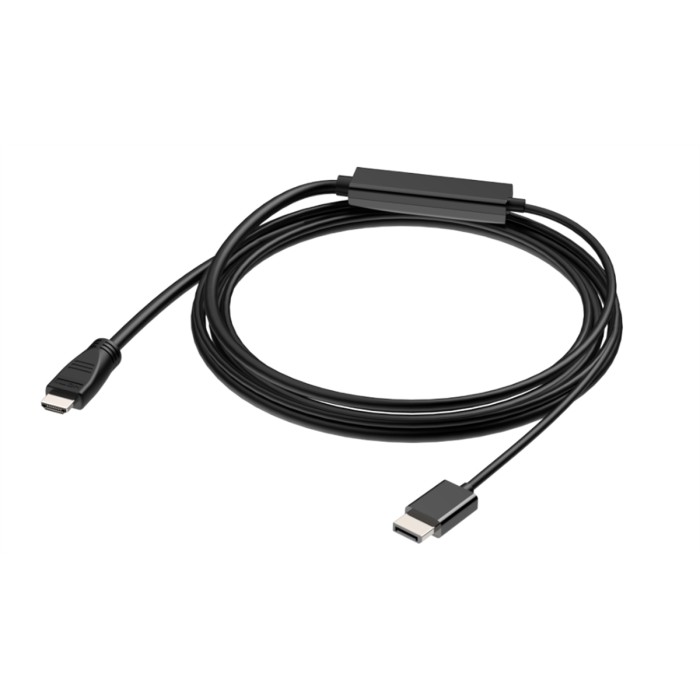 CAVO DISPLAYPORT 1.4 - HDMI? CONTATTI DORATI 4KX2K 60HZ 18GBPS HDR RGB 4:4:4 DOPPIA SCHERMATURA MT 5