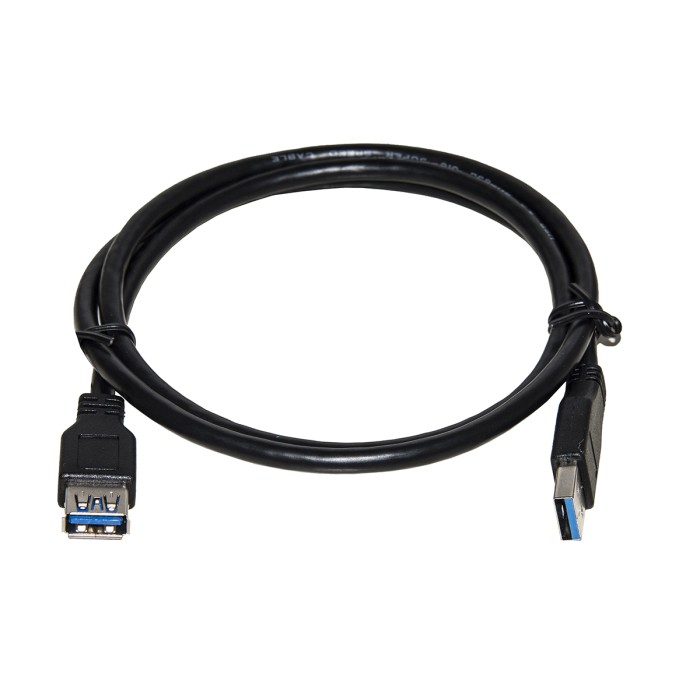 CAVO USB 3.0 MASCHIO/FEMMINA 28AWG HALOGENFREE TPE MT 0,5