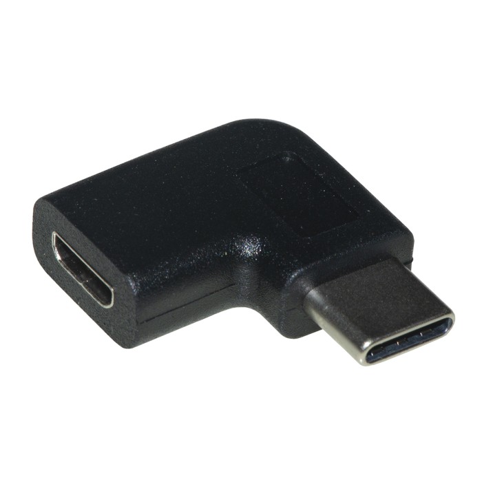 ADATTATORE USB-C 2.0 MASCHIO - MICRO USB FEMMINA 90?