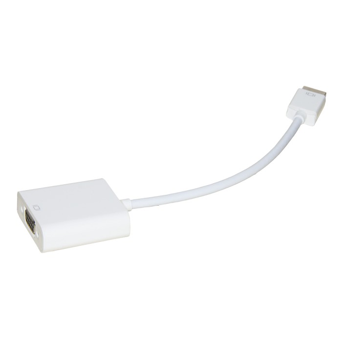 ADATTATORE HDMI? TIPO A MASCHIO A VGA FEMMINA CON AUDIO BIANCO