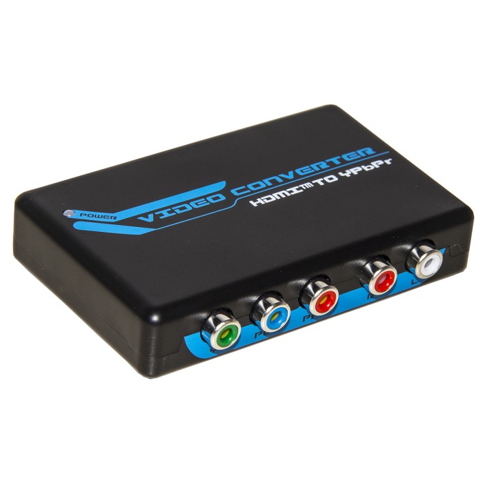 ADATTATORE HDMI DIGITALE A COMPONENT RGB + R/L ANALOGICO