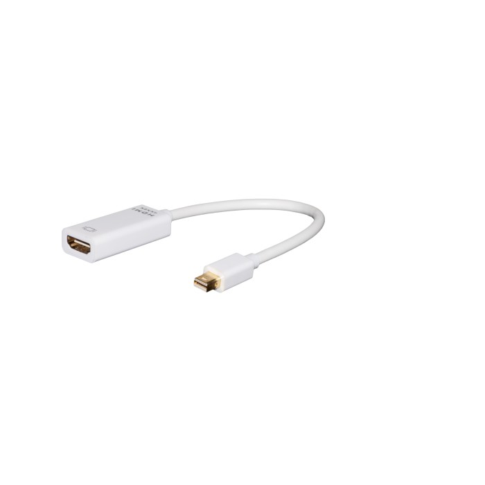 ADATTATORE MINI DISPLAYPORT MASCHIO A HDMI FEMMINA 4Kx2K CM 15