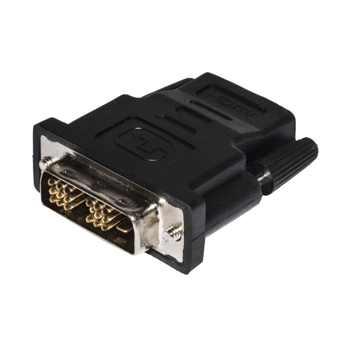 ADATTATORE BIDIREZIONALE DVI MASCHIO 18+1 - HDMI ? FEMMINA