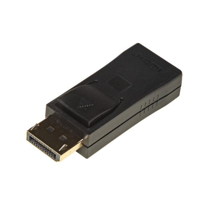 ADATTATORE DISPLAYPORT 1.2 MASCHIO - HDMI¨ 1.4 FEMMINA CONTATTI DORATI 4K@30HZ