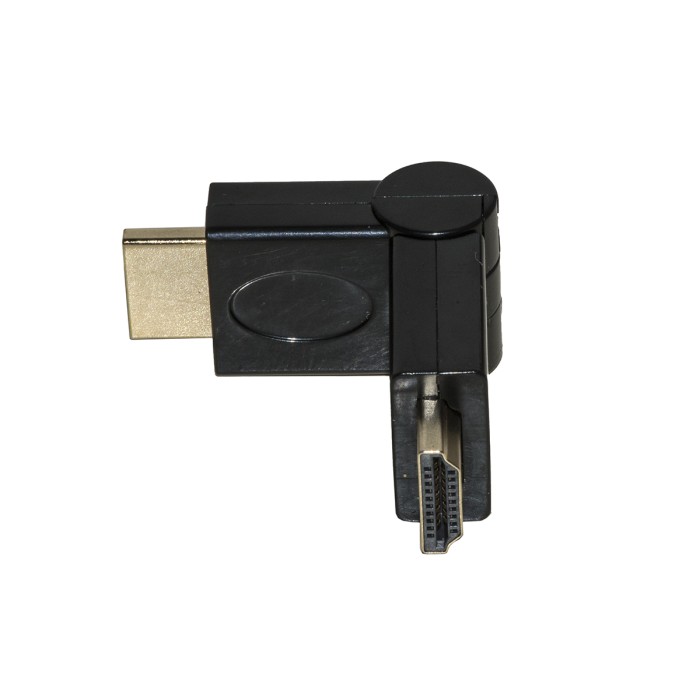 ADATTATORE HDMI? MASCHIO - HDMI? MASCHIO CONNETTORE INCLINABILE