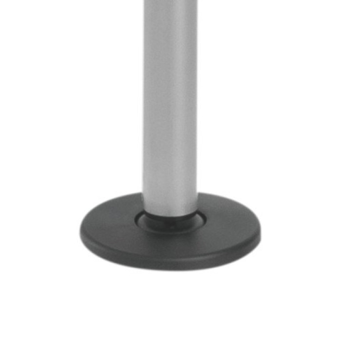 ASTA SUPPORTO PER TV PAVIMENTO-SOFFITTO PER MONITOR 37-70' CON RIPIANO