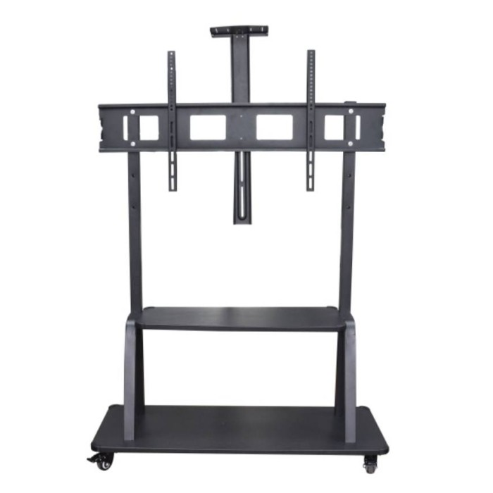 SUPPORTO PER TV CON RUOTE FINO A 130 KG MAX VESA 1200X600 E VIDEO FINO A 180'
